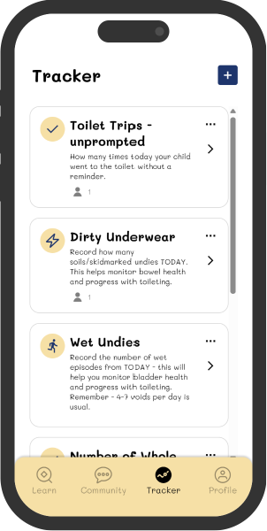 App tracker screen