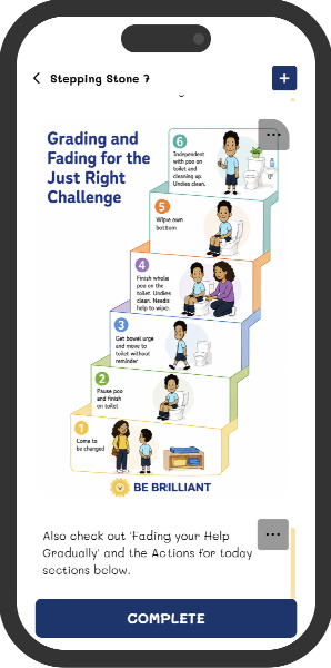 Toileting skills pipeline